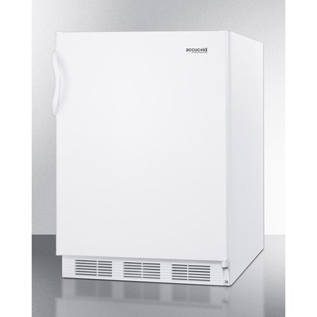 Summit Appliance Div. Summit  ADA Comp Built in Undercounter Refrigerator 5.5 Cu. Ft. White AL750WBI